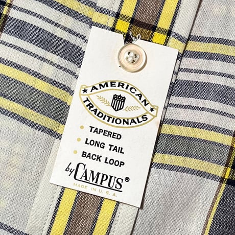 1960's CAMPUS S/S Shirt Deadstock
