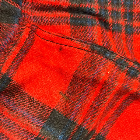 1950's FAWN GROVE Heavy Flannel L/S Shirt Deadstock