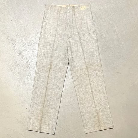 1930's Unknown Cotton Trousers Deadstock