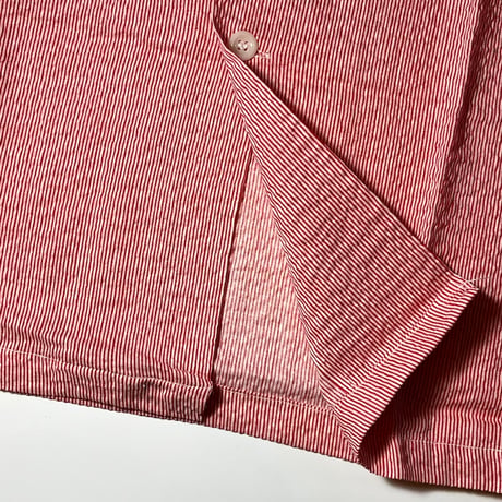 1950's TERRACE CLUB Seersucker S/S Shirt Deadstock