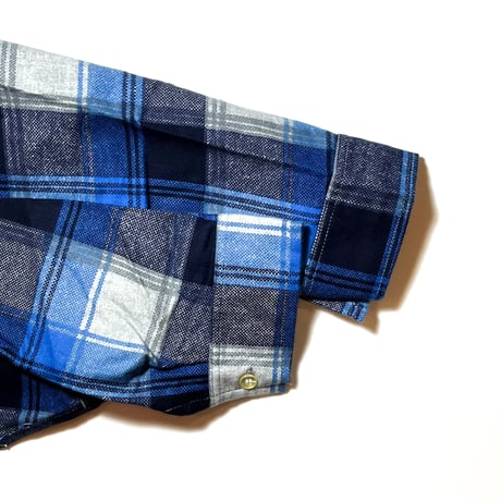 1950〜60's IRONWEAR Flannel L/S Shirt Deadstock