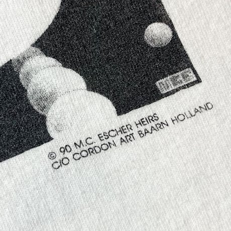1990's SOF TEE M.C.ESCHER Mulch Printed Tee