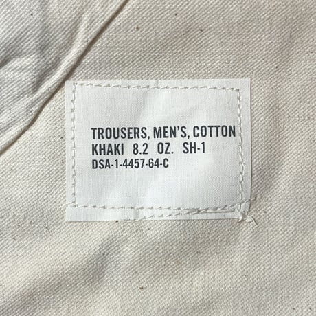 1960's US.ARMY Chino Trousers Deadstock