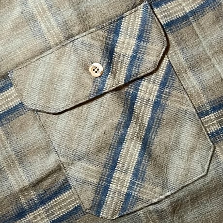 1990's POLAR KING Heavy Flannel L/S Shirt Deadstock
