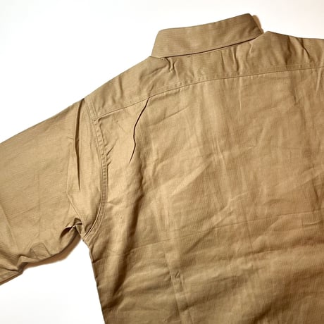 1940's〜 MONTGOMERY WARD Herringbone L/S Shirt Deadstock