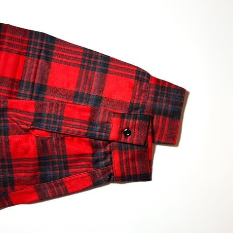 1950's FAWN GROVE Heavy Flannel L/S Shirt Deadstock