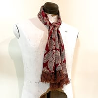 1950's〜 Unknown Rayon Scarf