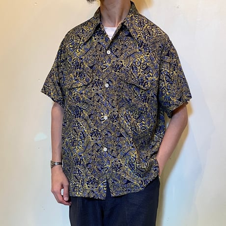 1950's Manhattan Rayon S/S Shirt