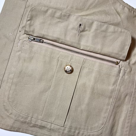 1990's Willis&Geiger Poplin Vest Deadstock