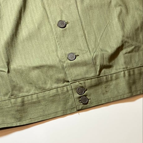 1940's US.ARMY M-41 Herringbone Jacket Deadstock
