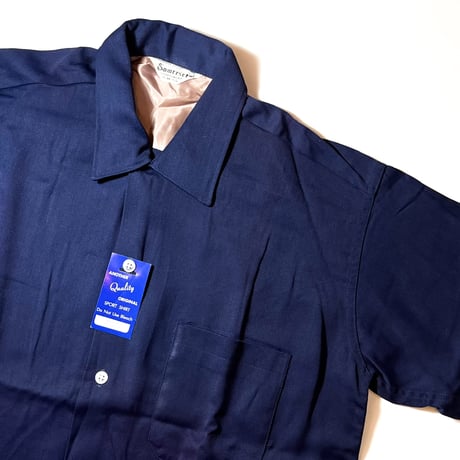 1960's Somerset Rayon L/S Shirt Deadstock