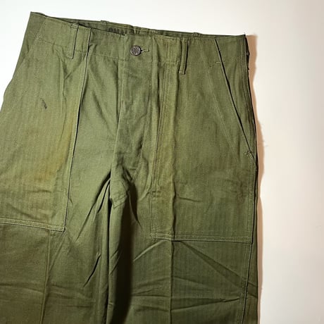 1950's US.ARMY M-47 Herringbone Trousers Deadstock