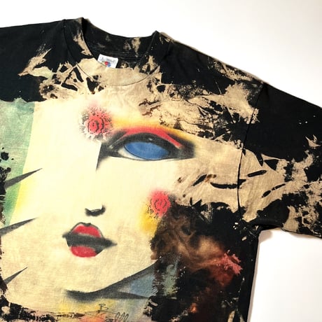 1990's FRUIT OF THE LOOM Bleached Tee
