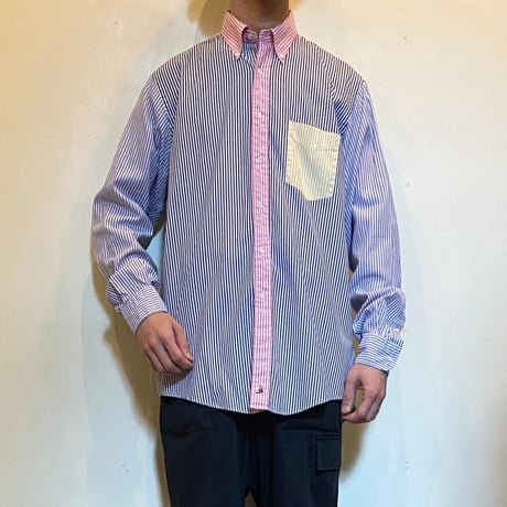 1980's〜 Nordstrom Crazy Pattern L/S Shirt