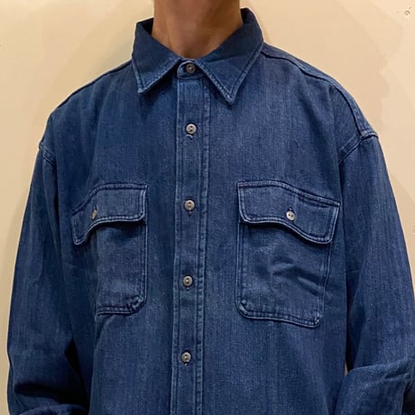 1990's L.L.Bean Denim L/S Shirt