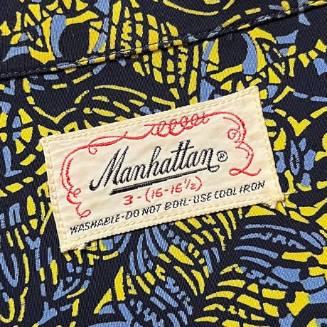1950's Manhattan Rayon S/S Shirt