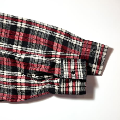 1980's WINTER RUN Heavy Flannel L/S Shirt Deadstock