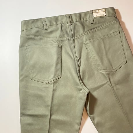1960〜70's Levi's 518 STA-PREST Tapered Pants Deadstock