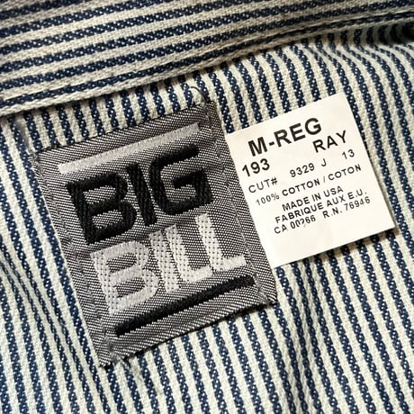 1990's BIG BILL Hickory L/S Shirt Deadstock