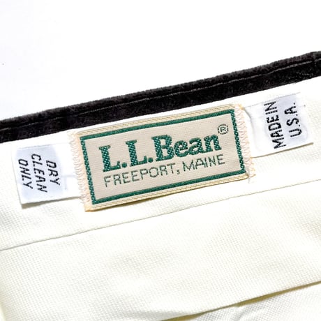 1980's L.L.Bean Corduroy Trousers Deadstock