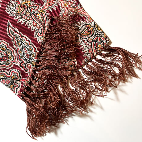 1950's〜 Unknown Rayon Scarf
