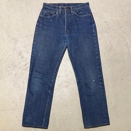 1960's Levi's 505 Big E Denim Pants With Selvedge