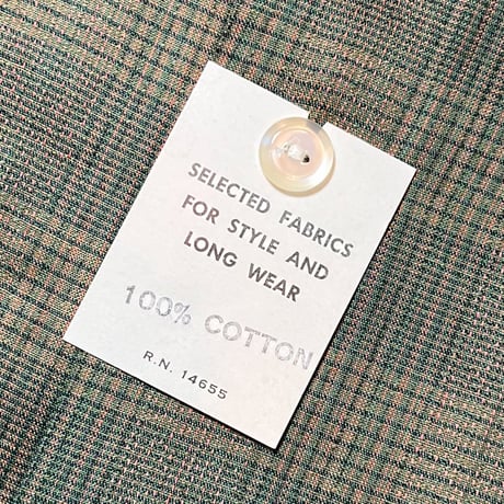 1960's PORTOFINO L/S Shirt Deadstock