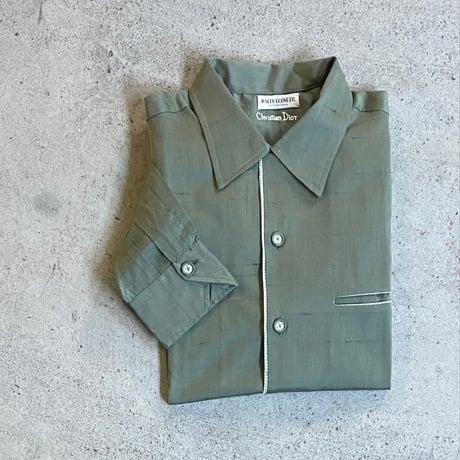 1960's Christian Dior×JOSEPH HORNE CO. L/S Shirt Deadstock