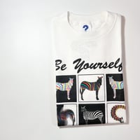 1990's DFE Zebra Printed Tee