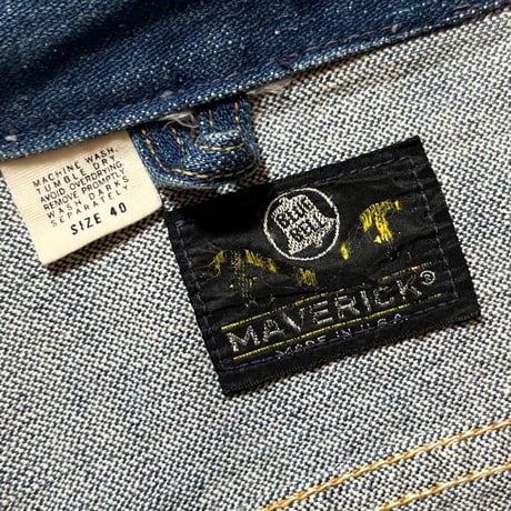 1970's MAVERICK Denim Jacket