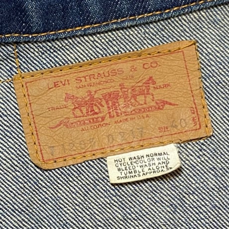 1960's〜 Levi's 71205 Big E Denim Jacket