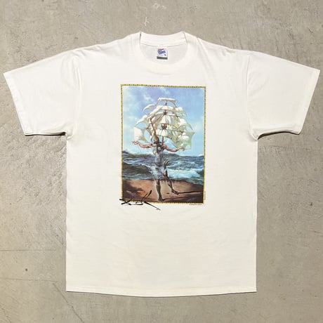 1990's JERZEES Salvador Dali Printed Tee