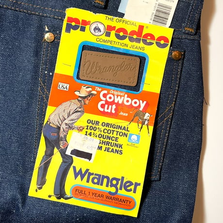 1980's Wrangler 13MWZ Denim Pants Deadstock