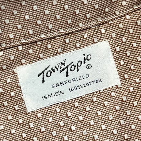 1950〜60's TOWN TOPIC S/S Shirt Deadstock