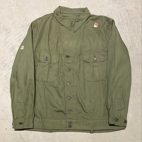 1940's US.ARMY M-41 Herringbone Jacket Deadstock