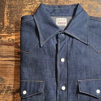 1960's Bar C Denim Western L/S Shirt