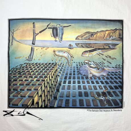 1990's JERZEES Salvador Dali Printed Tee