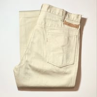 1960's Levi's 518 Big E Cotton Satin Tapered Pants Deadstock