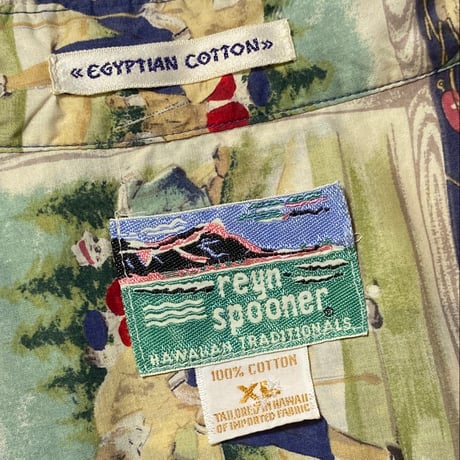 1980's〜 REYN SPOONER S/S Shirt