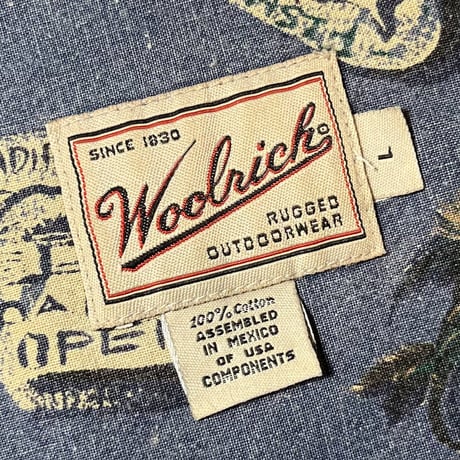 1990's〜 Woolrich L/S Shirt