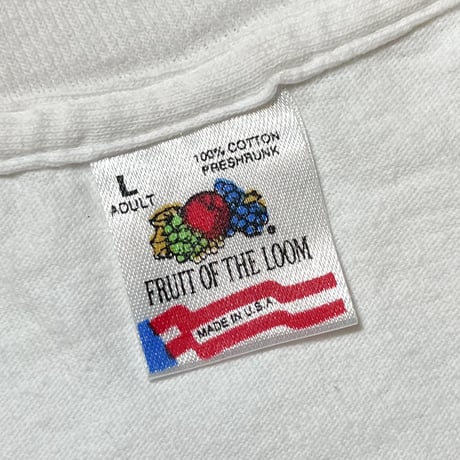1990's FRUIT OF THE LOOM Japanese Printed Tee