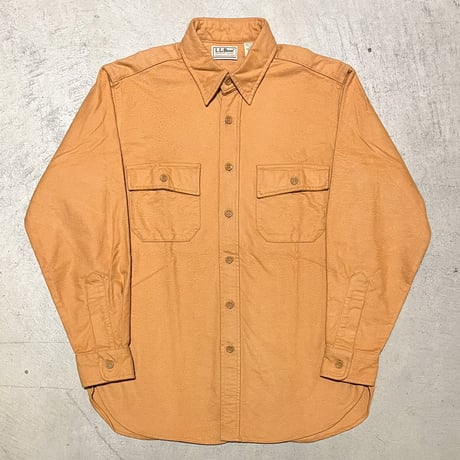 1980's L.L.Bean Chamois Cloth L/S Shirt
