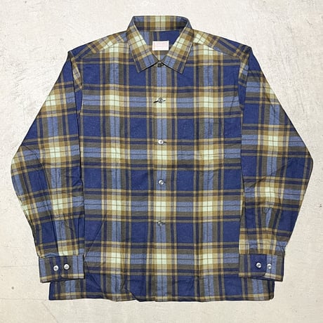 1960's TOWNCRAFT Flannel L/S Shirt Deadstock