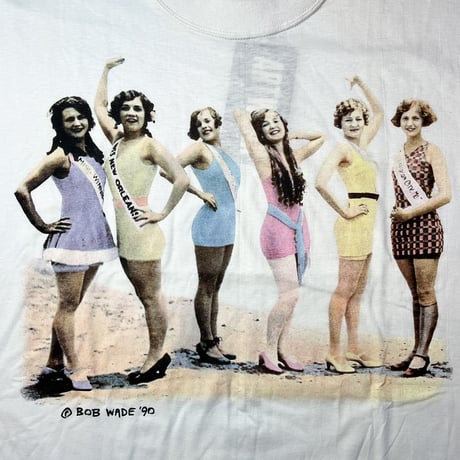 1990's Art Wear BOB WADE Printed Tee Deadstock