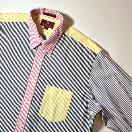 1980's〜 Nordstrom Crazy Pattern L/S Shirt