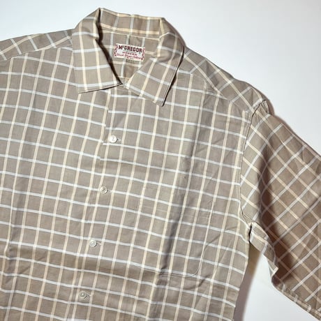 1960's McGREGOR L/S Shirt Deadstock