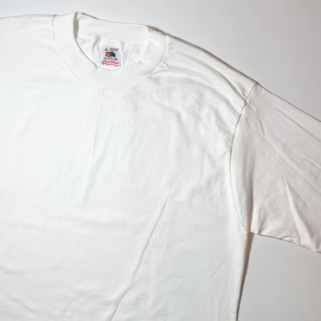 1990's FRUIT OF THE LOOM Solid L/S Tee Deadstock