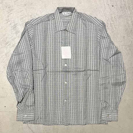 1960's Spectator Cotton&Rayon L/S Shirt Deadstock