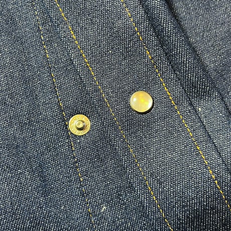 1990's Carhartt Denim Western L/S Shirt Deadstock