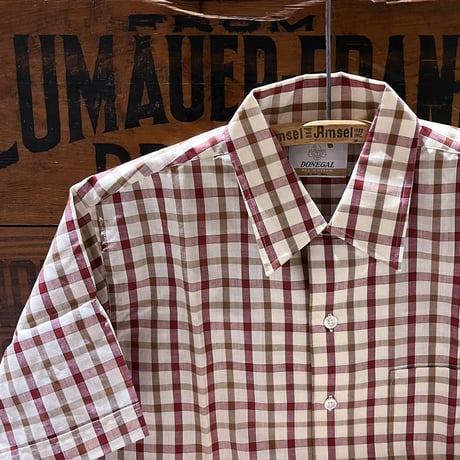 1960's DONEGAL S/S Shirt Deadstock